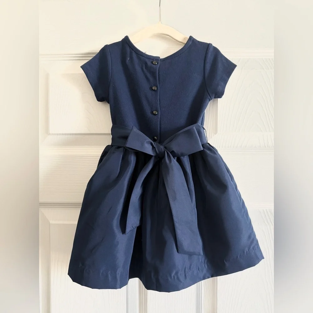 Ralph Lauren Classic Navy Kids Dress